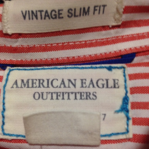 American Eagle Vintage Slim Fit Button Up - Picture 3 of 4